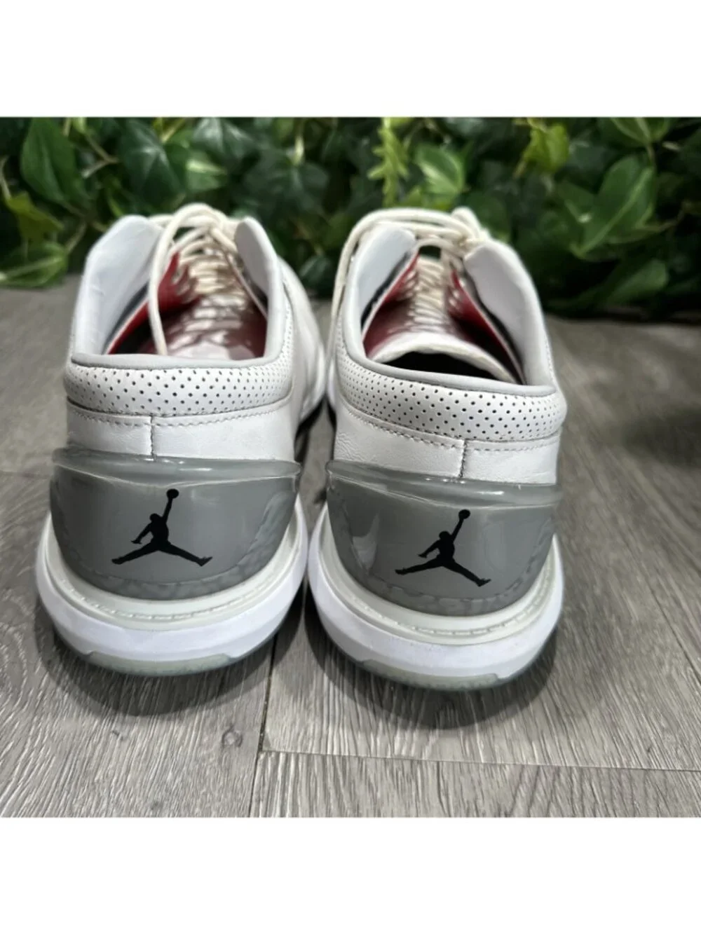 Nike Jordan ADG 4 'White Pure Platinum' Golf Shoe DM0103-105 VNDS Mens Size 12